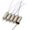 716 coreless motor dual shaft